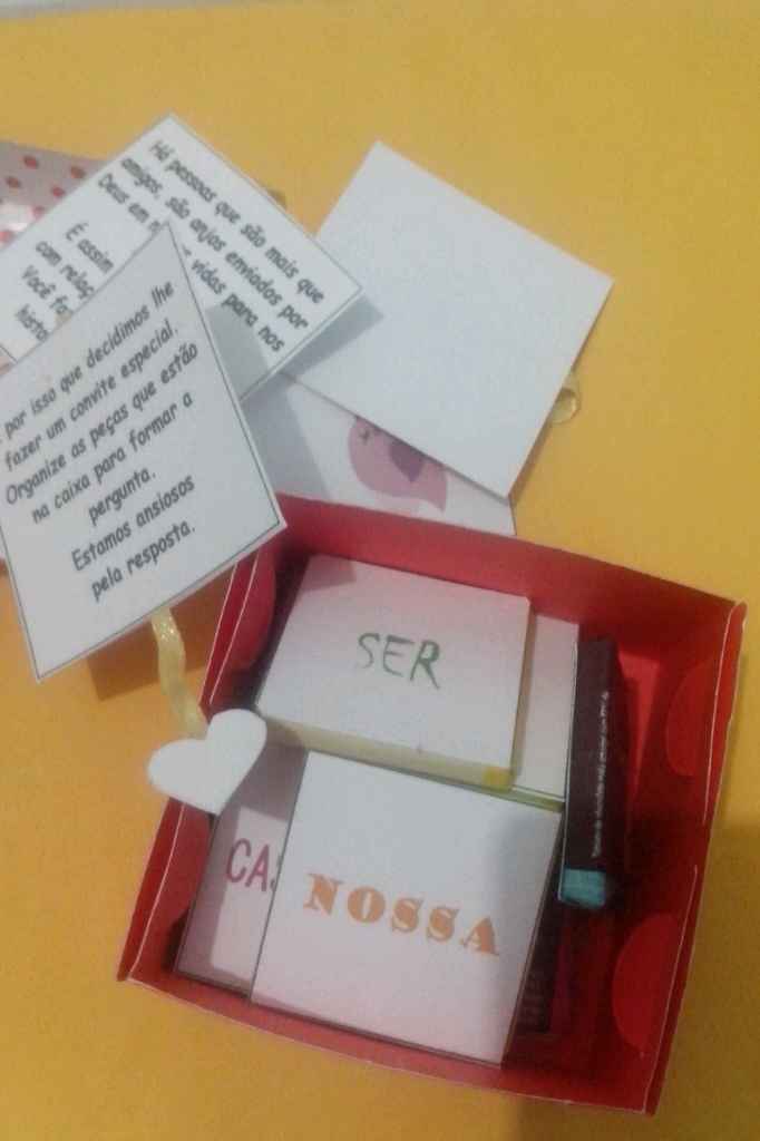 Convite de padrinhos - 8