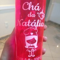 Copo como lembrancinha também.