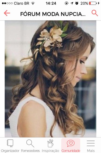  Inspiraçoes de penteado semi preso - 3