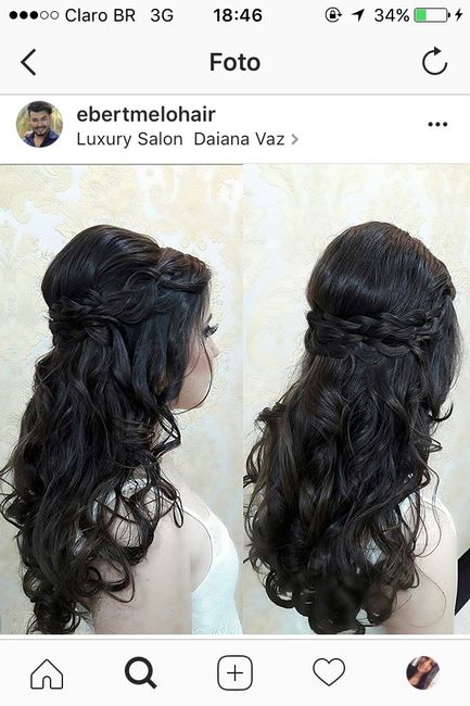  Inspiraçoes de penteado semi preso - 5