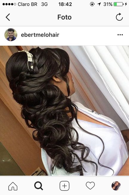  Inspiraçoes de penteado semi preso - 6