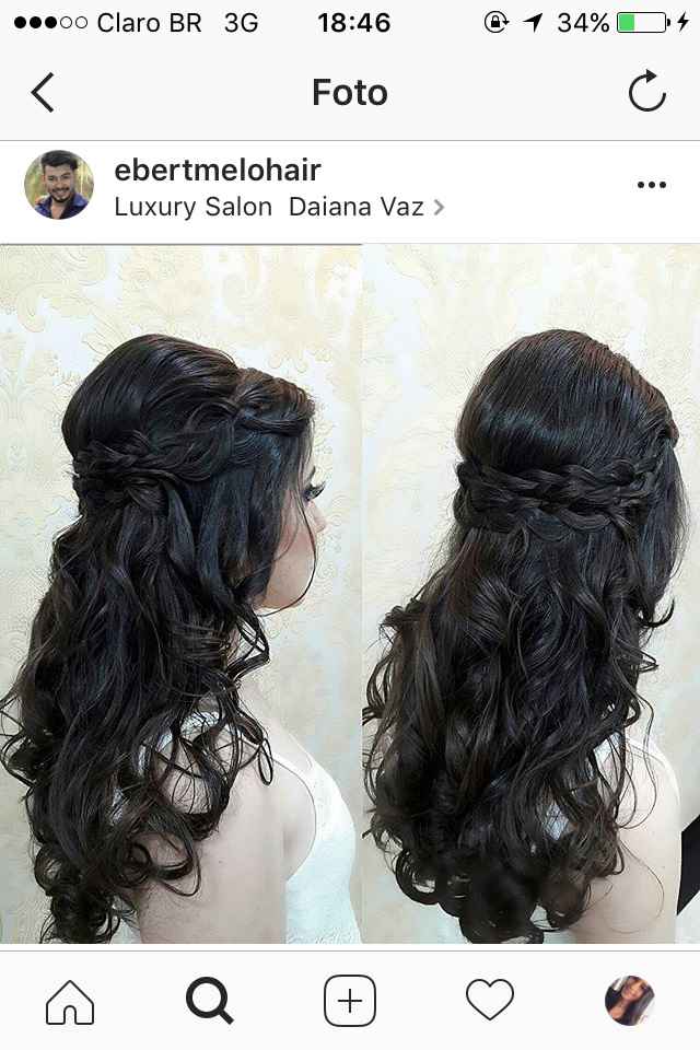  Inspiraçoes de penteado semi preso - 5