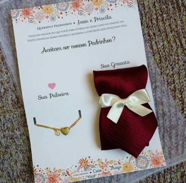 Convite dos padrinhos - 1