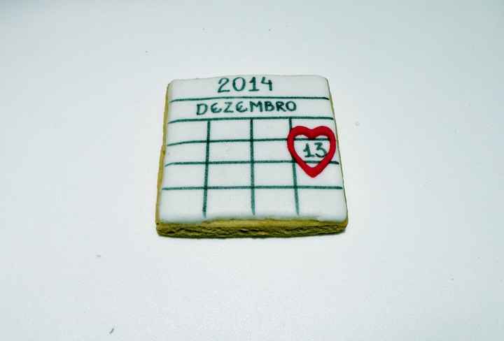 Bolacha calendario