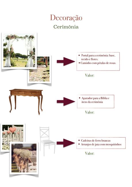 Cerimônia ao ar livre