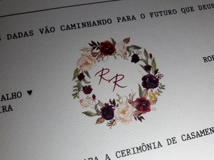 Meu convite Diy- vem ver 💍 - 3