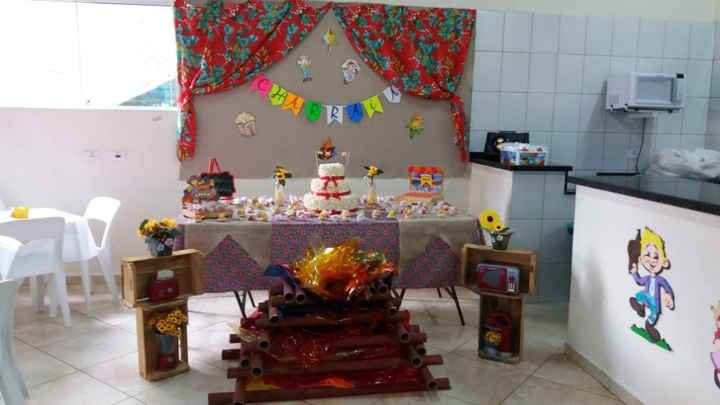 decoração da mesa