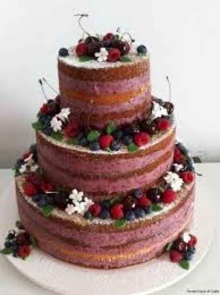 Naked cake
