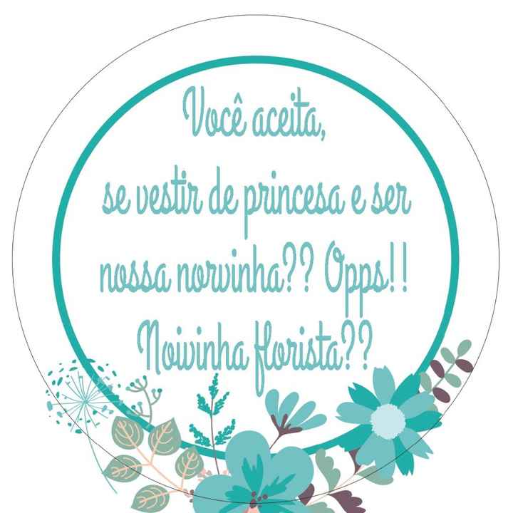 Quando elas estouravam o balão tinha essa Tag.. O Norvinha foi uma brincadeira com a minha afilhada 