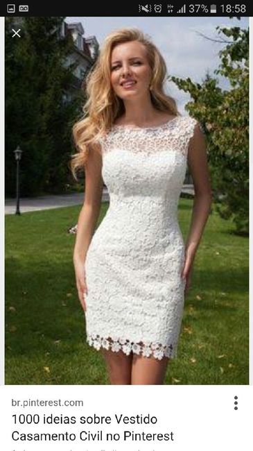 Vestido pra casamento no civil , me ajudem ? - 2