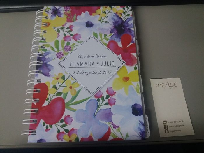 Capa da agenda