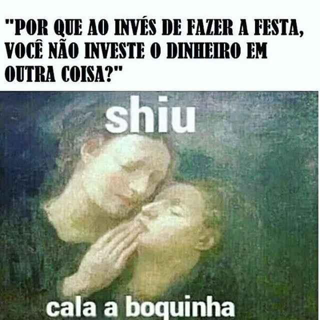 Gente querendo opinar sobre a festa - 1