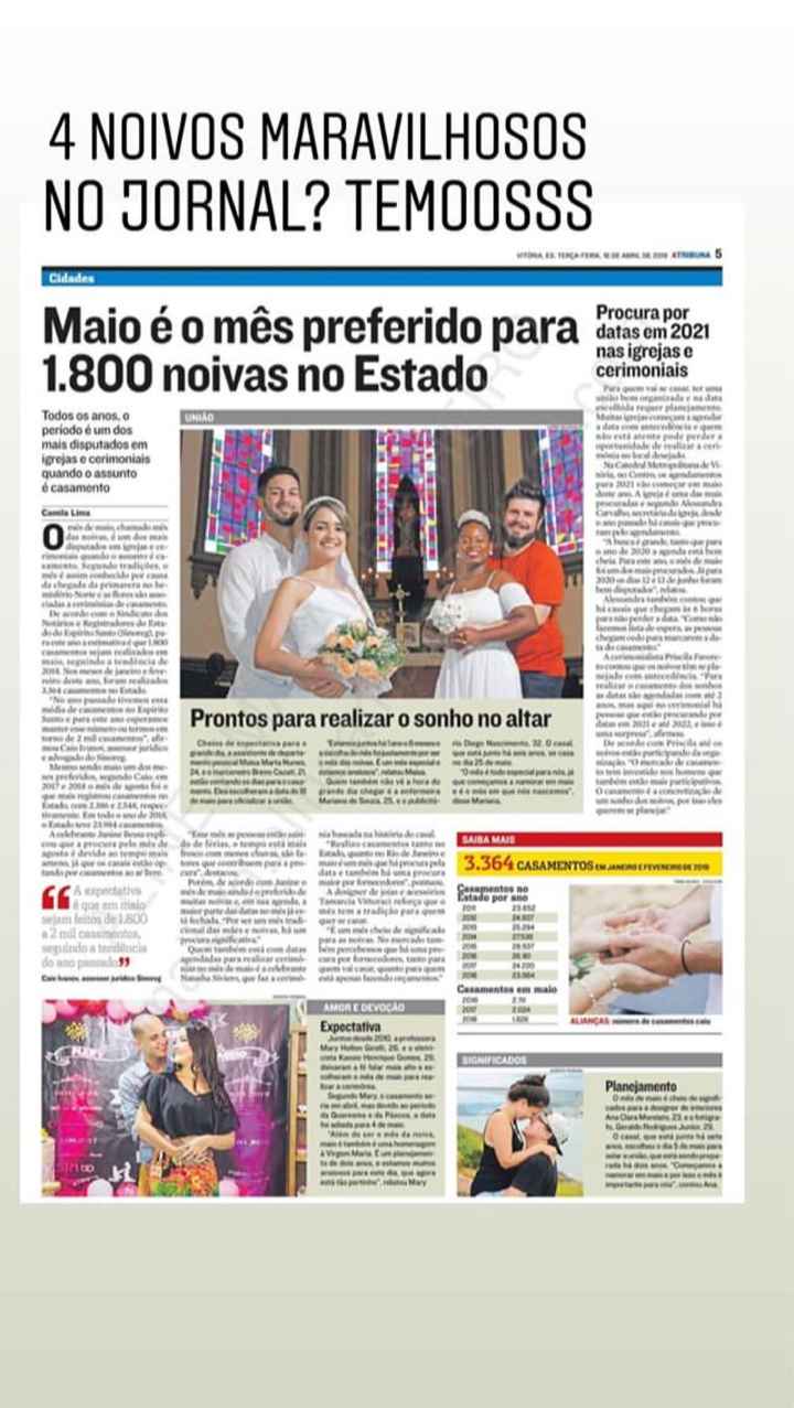 Capa de Jornal ❤️ - 2