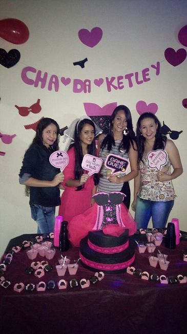 essas são minhas 3 cunhadas kkk 