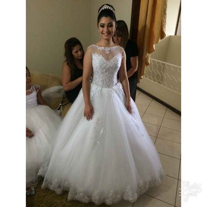 Meu vestido é esse: