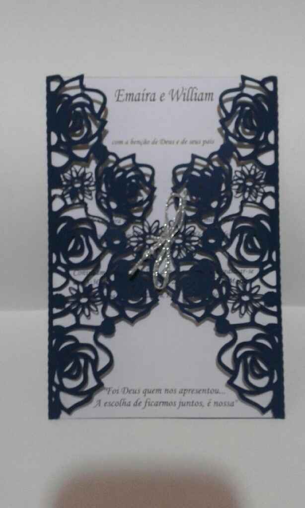 Meu convite de casamento - 1