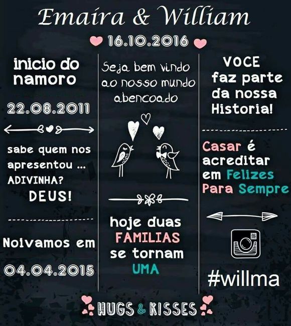 Meu save the date - 1