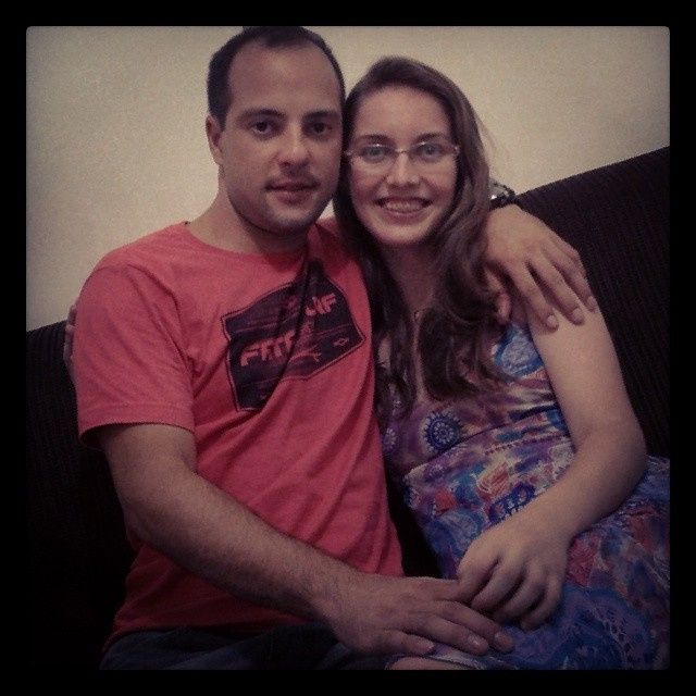 Nossa primeira foto juntos...