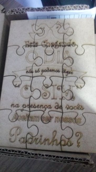 Convite dos padrinhos 1