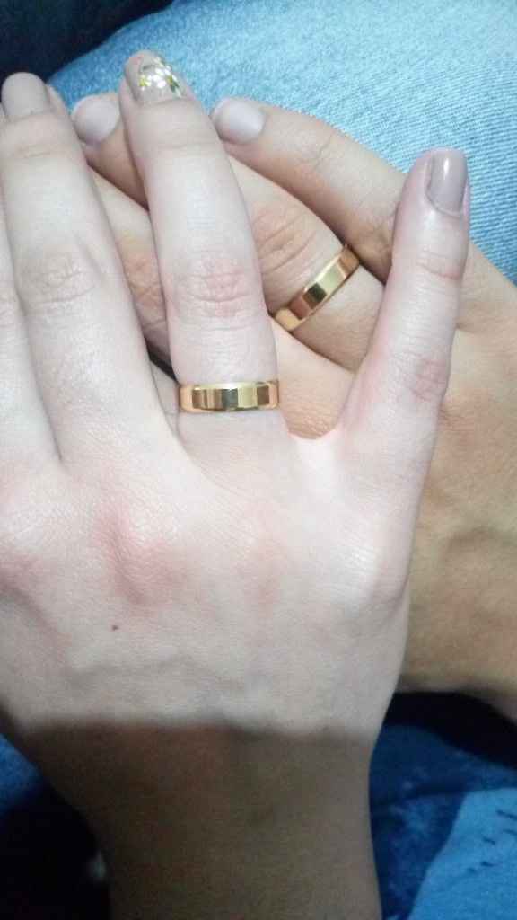 Poste a foto do seu anel/aliança de noivado! - 1