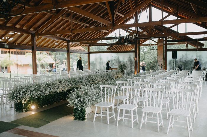 Decoração cerimônia