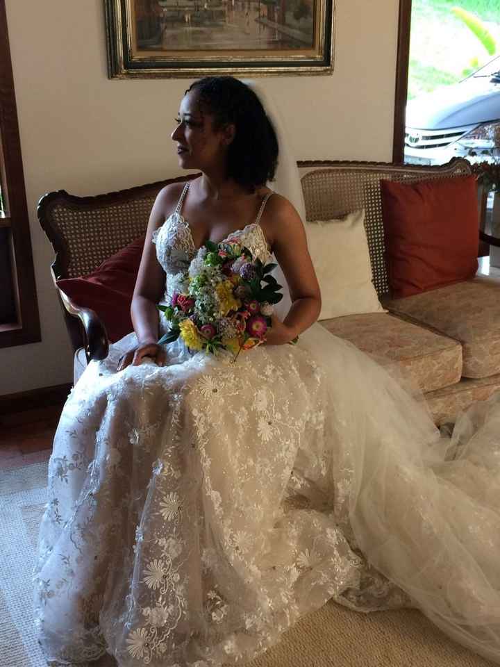 Meu vestido confeccionado pela NatKat Bridal Couture