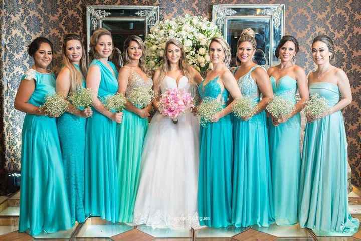Cor dos vestidos das madrinhas ! - 1