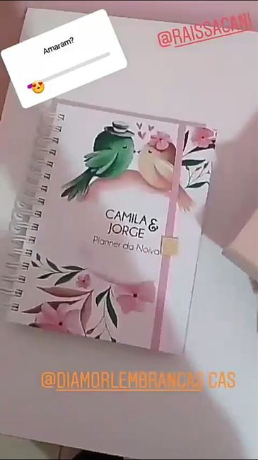 Planer da noiva - 1