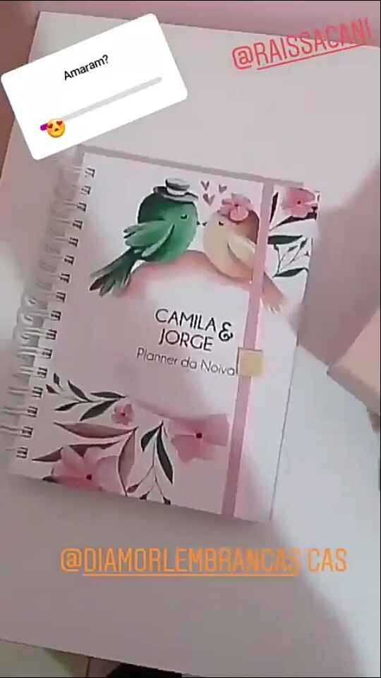 Planer da noiva - 1