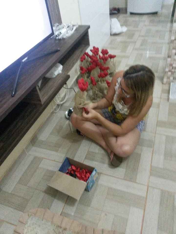 Colando os laços