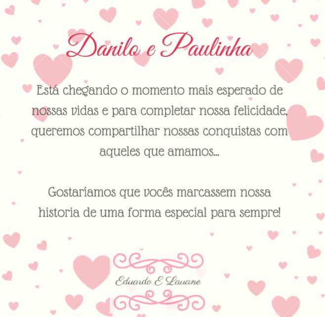 Nome dos Padrinhos