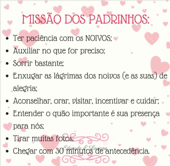 Missão dos Padrinhos