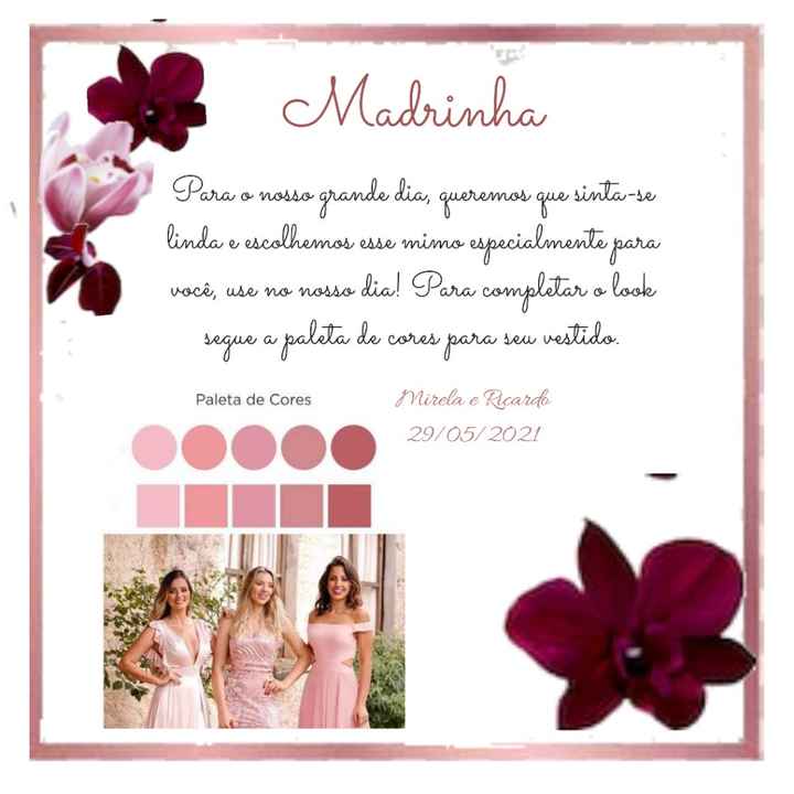 Convite Padrinhos - 2