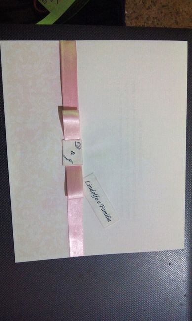 Convite diy - 2