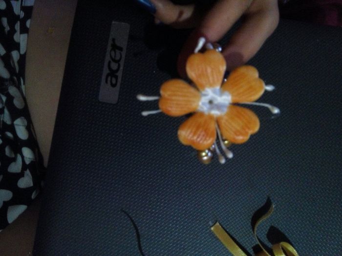 Passo a passo do meu corsage - 7