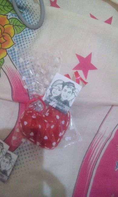 chaveirinhos prontos e embalados...