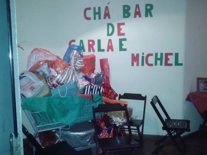 Carrinho cheio de compras, hehehe
