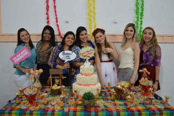 Nosso charraiá! chá de panela estilo arraiá! fizemos, vem ver!!? - 1