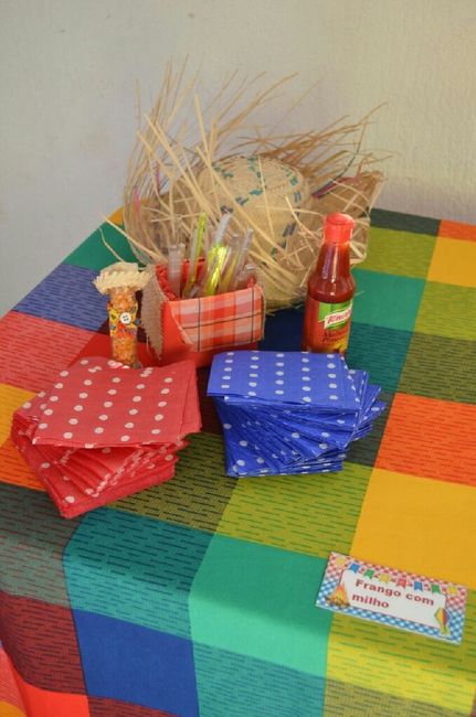 Nosso charraiá! chá de panela estilo arraiá! fizemos, vem ver!!? - 24