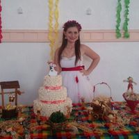 Nosso charraiá! chá de panela estilo arraiá! fizemos, vem ver!!? - 7