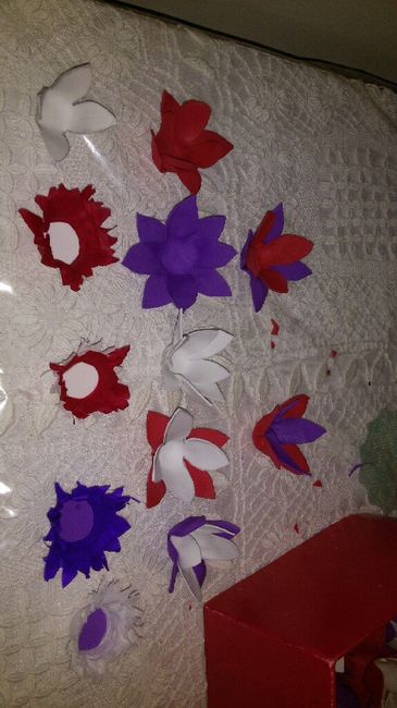 Forminhas de doces de e.v.a e papel crepon - 1