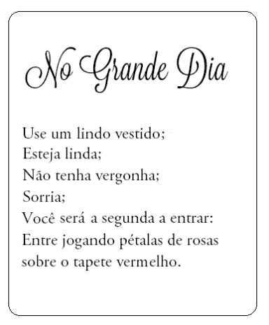 No grande dia 2...