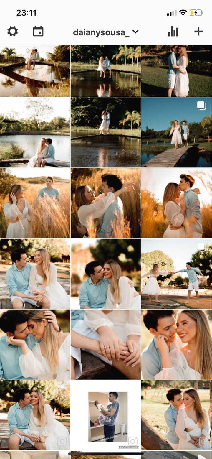 Quando postar as fotos do ensaio Pre Wedding? - 1