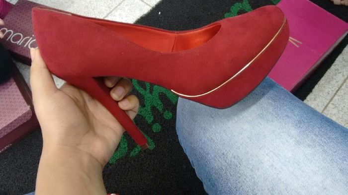 Sapato marsala....difícil de encontrar - 1