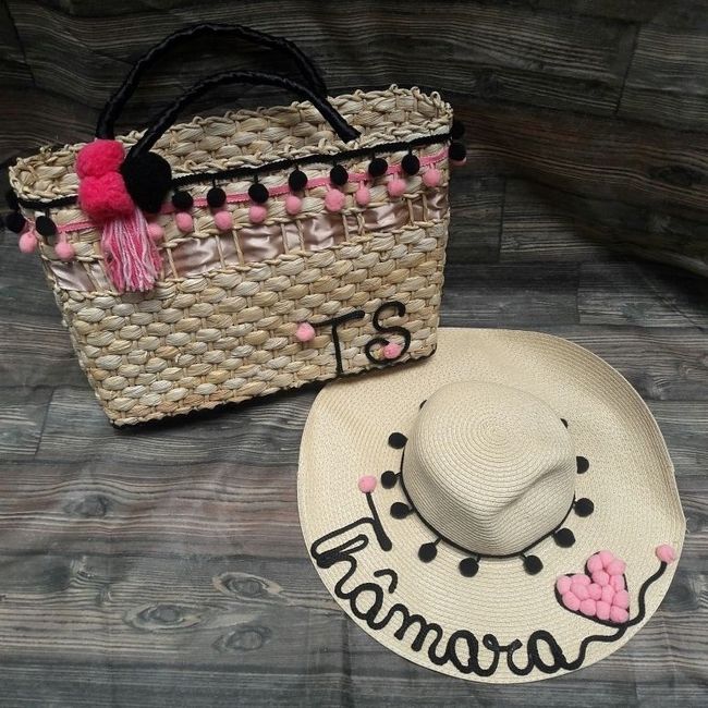 Personalize seu chapéu e sua bolsa de praia - Vem saber 6