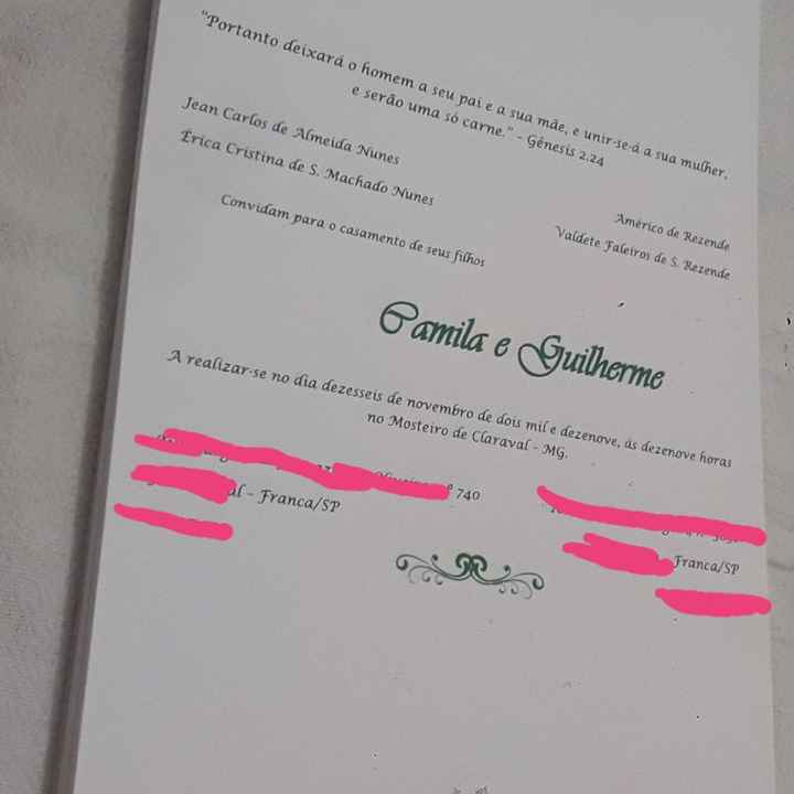 Convites prontos! - 1