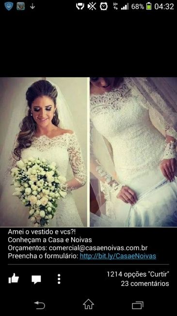 vestido de noiva