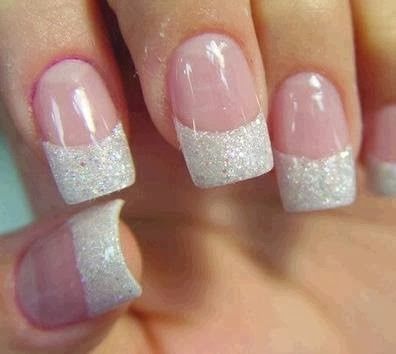 Unhas com brilho