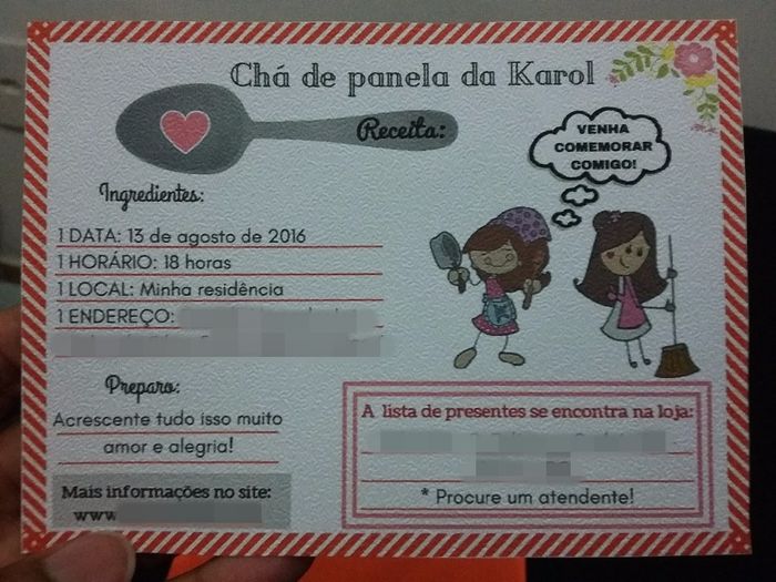Convite Pronto