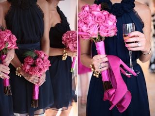 bouquet e sapatoo